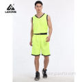 Uniforme de maillot de basket-ball collégial rapide en polyester